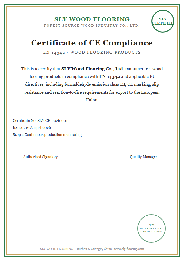 International Certification 15
